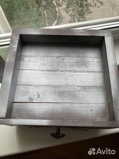 Ящики деревянные для декора