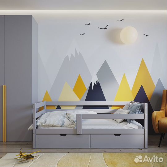 Детская кроватка софа