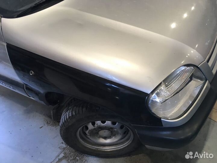 Chevrolet niva Пластиковые крылья из абс