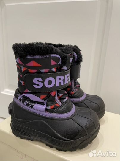 Ботинки зимние sorel 25 размер