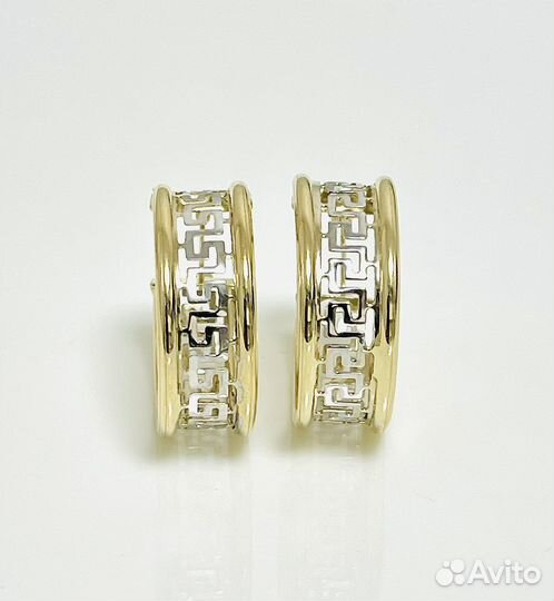 Золотые серьги