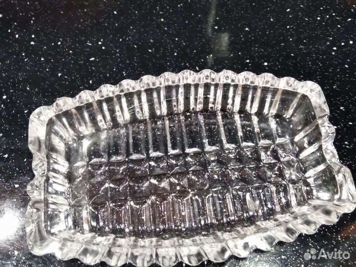 Пепельница хрусталь