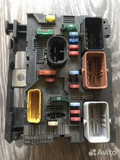 Блок BSM ситроен пежо