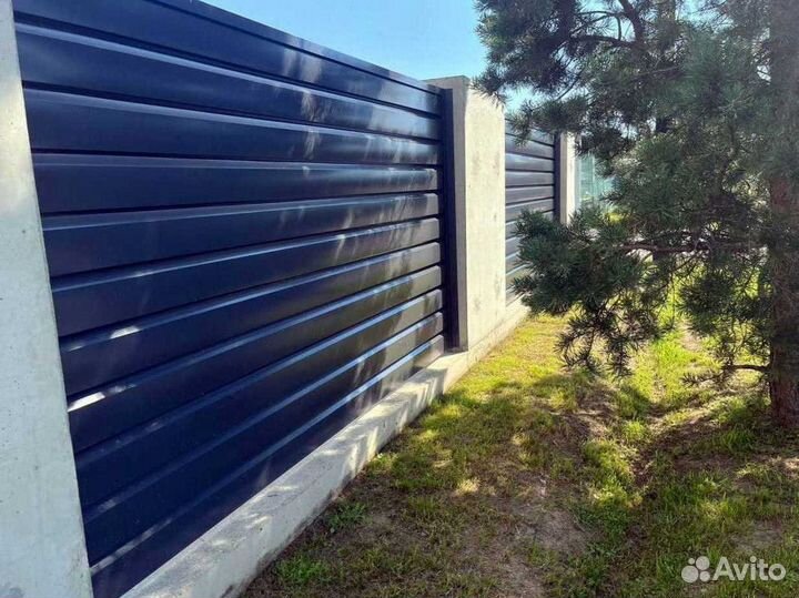 Забор жалюзи