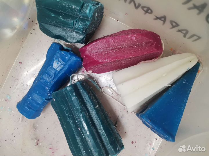 Красители для свечей парафина