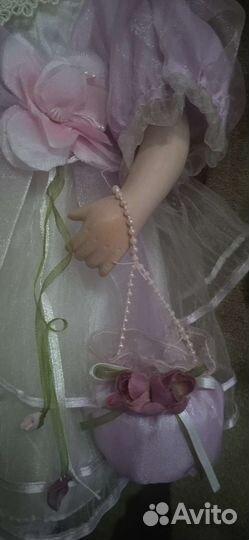 Фарфоровая кукла, клеймо есть