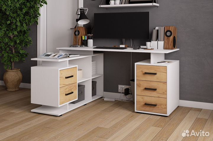 Компьютерный стол угловой Скму-3