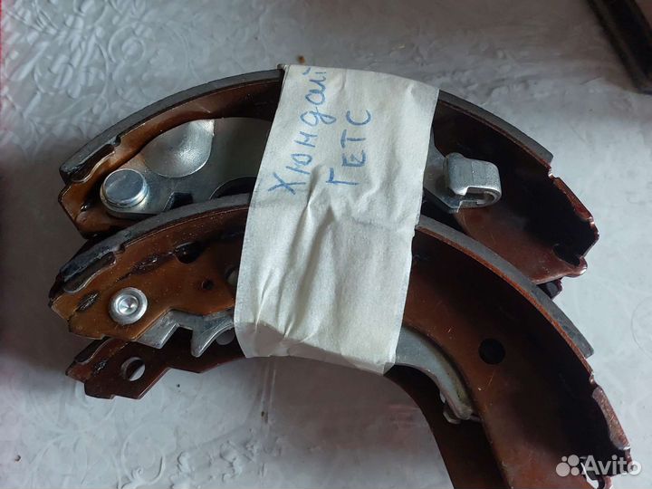Тормозные колодки на Hyundai Getz