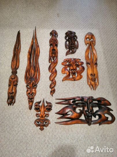 Маски из дерева