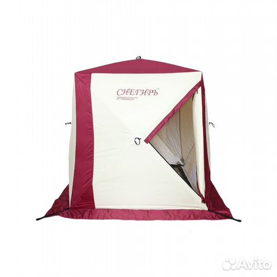 Палатка зимняя Куб Снегирь 3Т (Трехслойная)