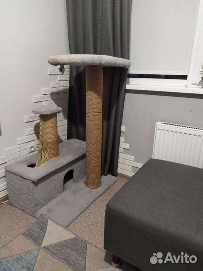 Когтеточка домик для кошки