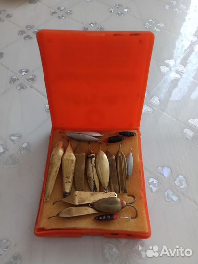 Набор зимних блёсен СССР