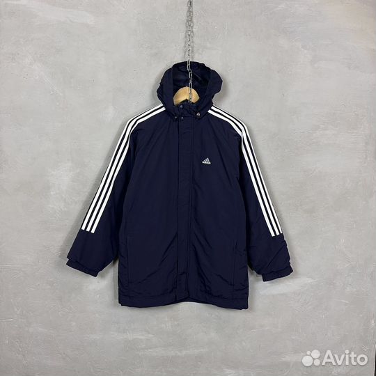 Утепленная Куртка Adidas S Винтаж