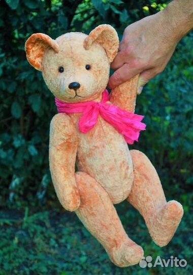 Мишки Тедди Советский с ревуном (выкройка 50-70 г)