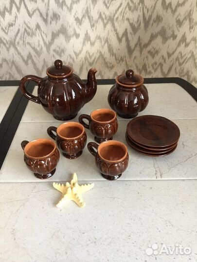 Для дачи- Сервизы и ваза / керамика/ качество СССР