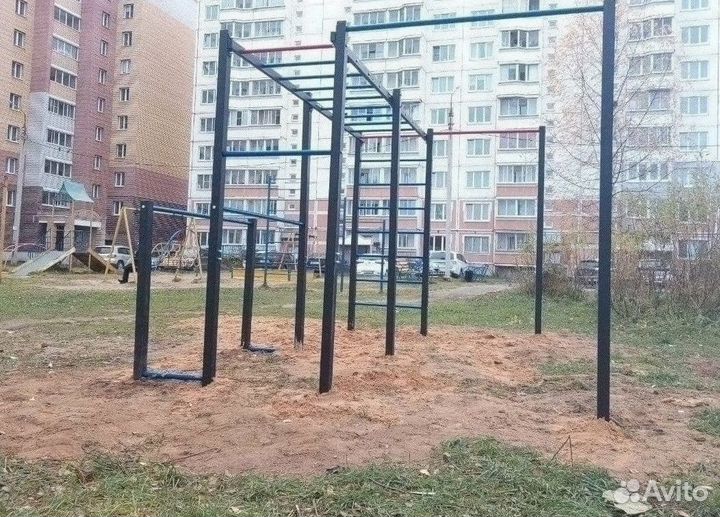 Спортивная площадка воркаут по безналу