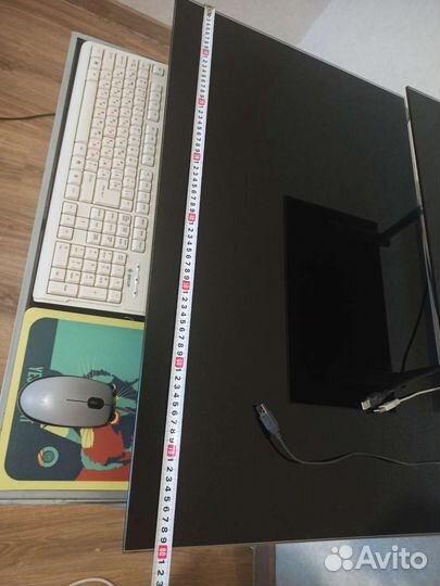 Компьютерный стол стеклянный бу