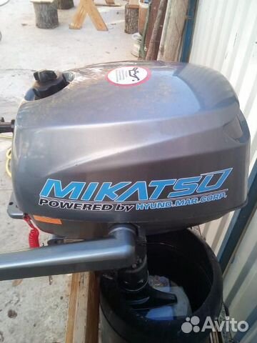 Лодочный мотор 5 л/с Mikatsu mf 5 бу
