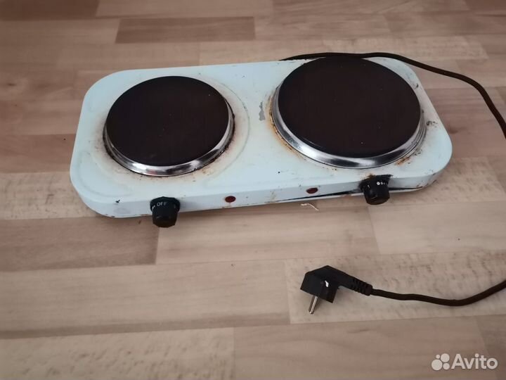 Плита электрическая б/у 2х комфорочная