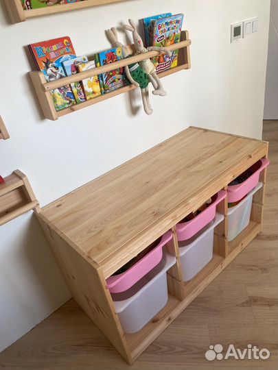 Стеллаж с ящиками IKEA труфаст