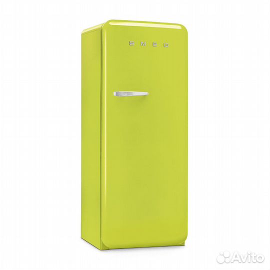 Холодильник smeg FAB28RLI5 Цвет лайм