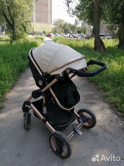 Коляска wisesonle 3 в 1 б/у