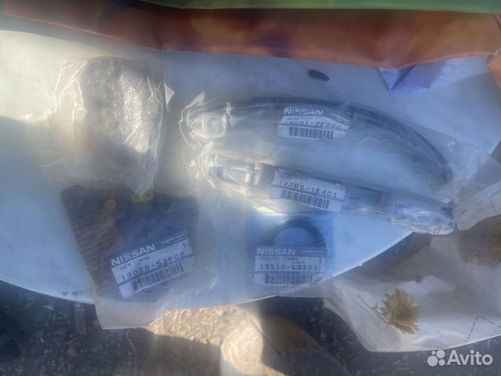 Комплект цепи грм ниссан прессаж