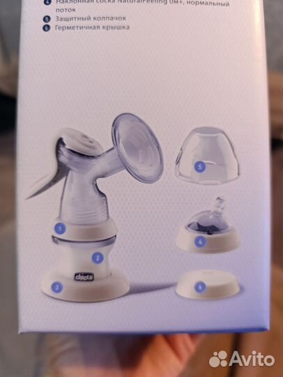 Молокоотсос ручной chicco