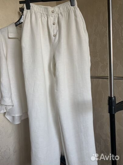 Костюм из льна