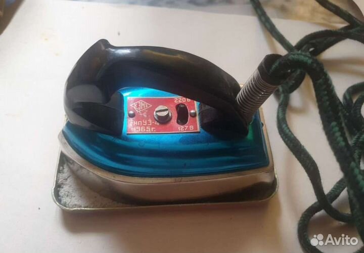 Утюг дорожный ссср,новый,1965 год