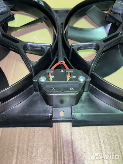 Вентилятор охлаждения шеви Нива 2123