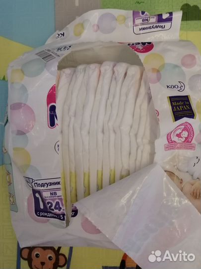 Merries Памперсы подгузники для детей 1