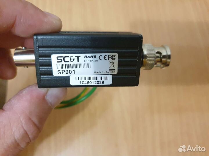 SC&T устройство грозозащиты видеоцепей