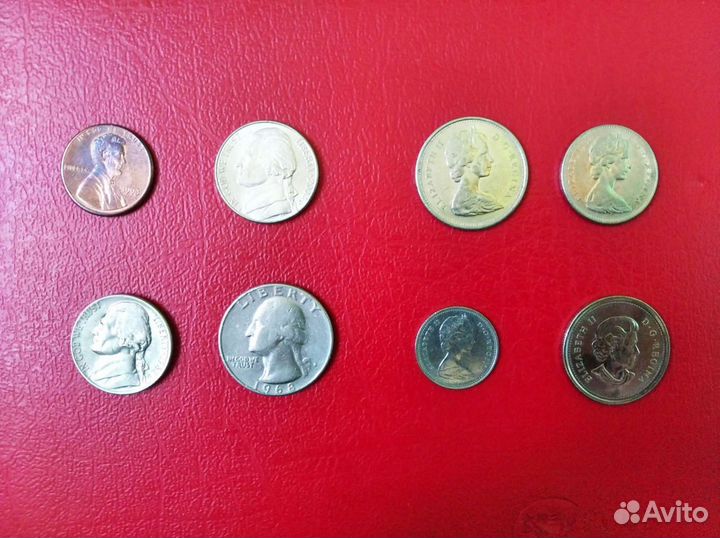 Монеты (сша и Канада)