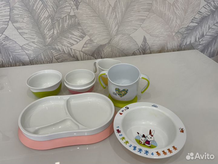 Детская посуда pigeon hb avent