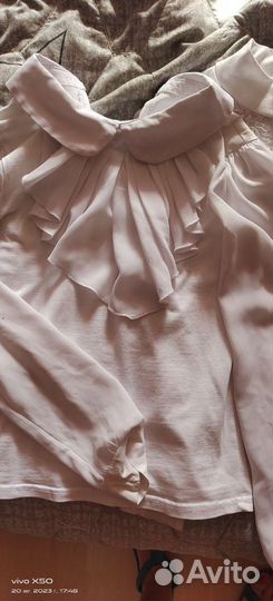 Блузки школьные,рост 140