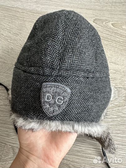 Шапка-ушанка Dolce&Gabbana junior S 48 см