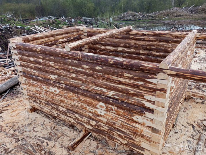 Сруб бани в наличии