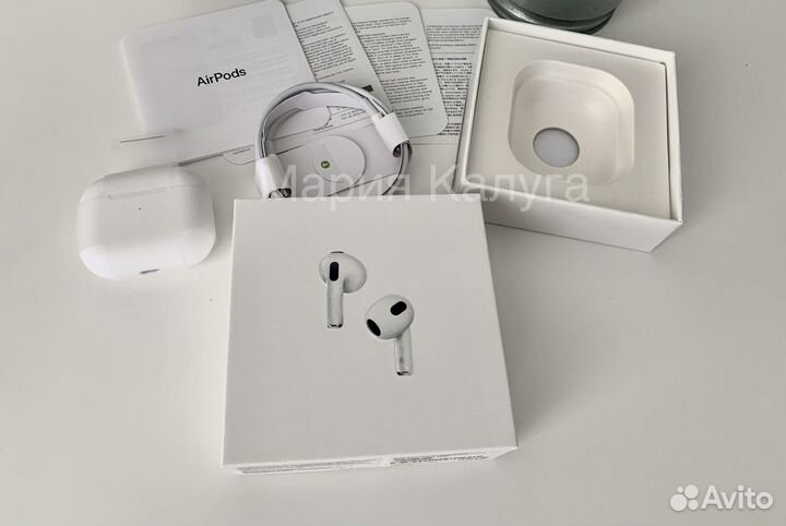 Airpods 3 новые +чехол