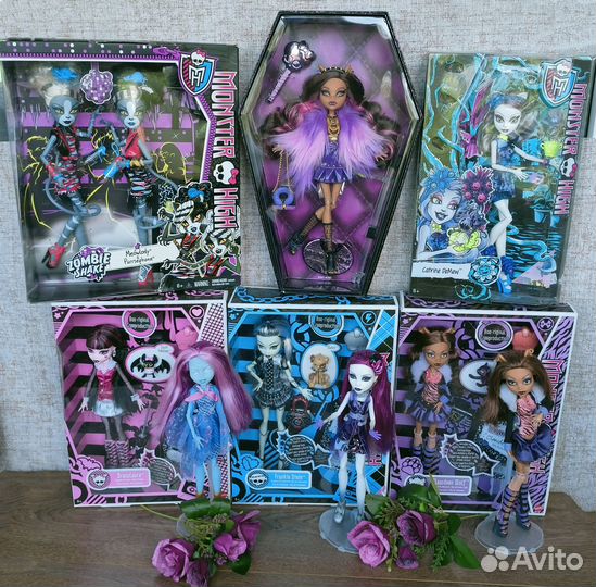 Куклы Монстер Хай и Эвер Афтер Хай б / у и новые