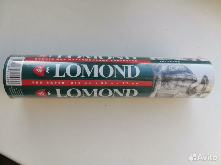 Термобумага Lomond L0104002, 216 мм х 30 м х 12 мм