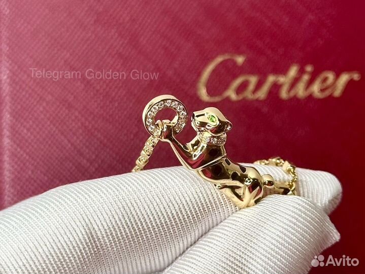 Колье Panthère de Cartier 18 карат желтое золото