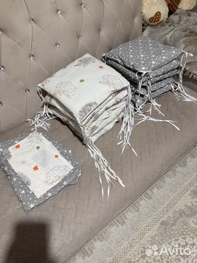 Переноска, плед-конверт, бортики