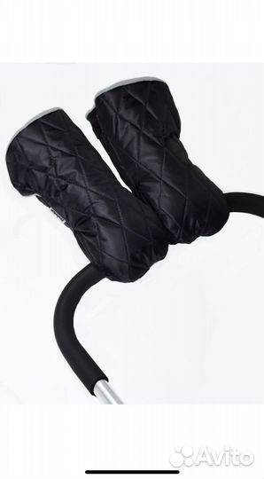 Конверт и варежки на коляску