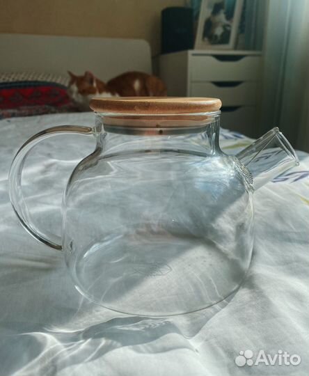Стеклянный чайник