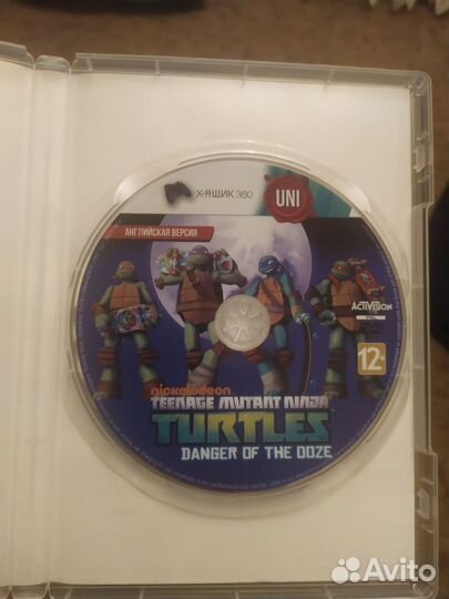 Игра на xbox 360 прошитый Черепашки-ниндзя