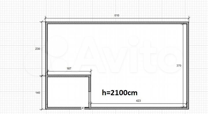 Гараж, > 30 м²
