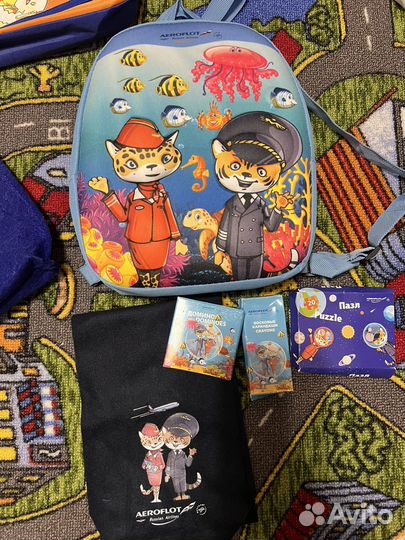 Рюкзак сумка Аэрофлот детский