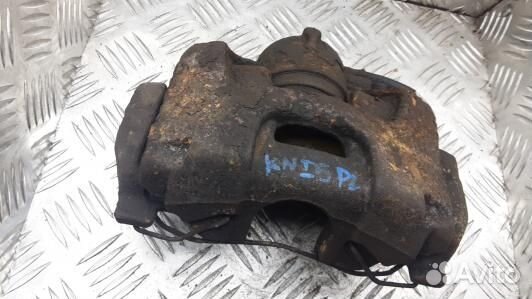 Суппорт тормозной передний левый opel vectra C (KN