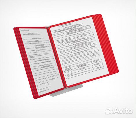 Перекидная настольная система А4 формат/10карманов